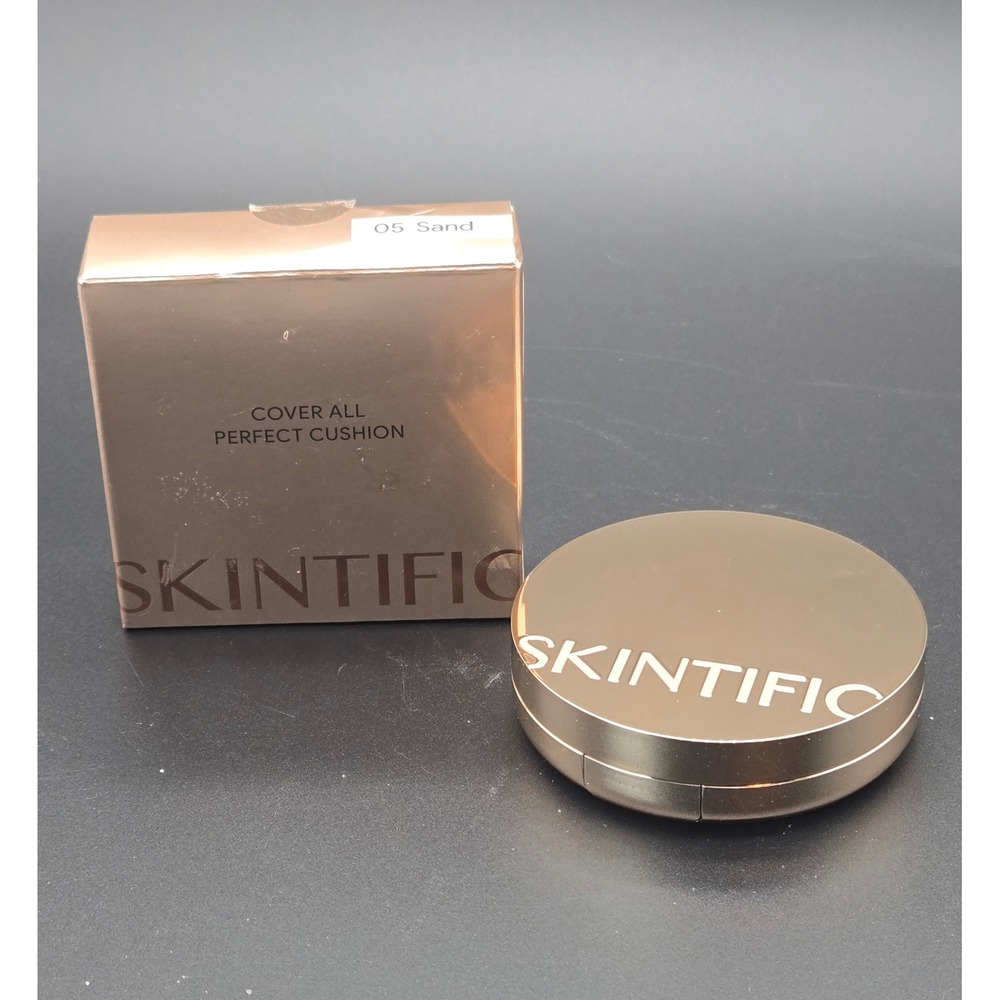 Skintific Cover All Perfect Cushion 05 Sand 11g High Coverage Foundation BNIB